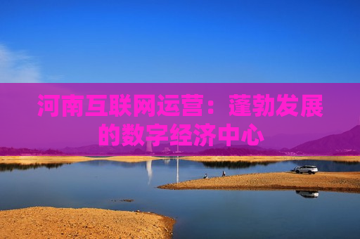 河南互联网运营：蓬勃发展的数字经济中心